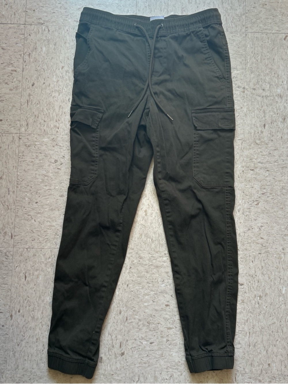 Men's Cargo Jogger Pants - Olive